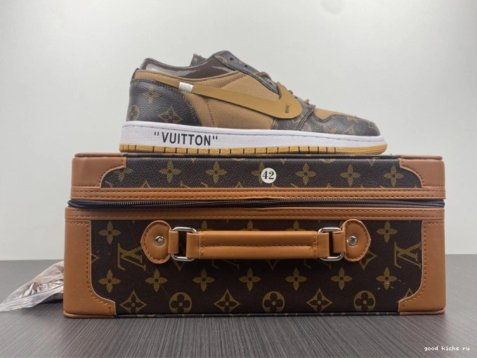 x OW Air Jordan 1 AJ1 Off-Louis LOW 0820